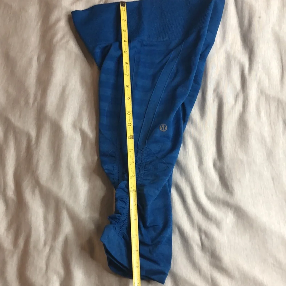 lululemon athletica blue stripes